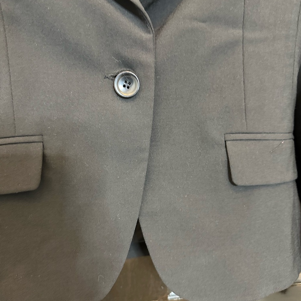 Express Notch Collar One Button Blazer Size 4 - image 7